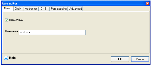 Rules Editor 1
