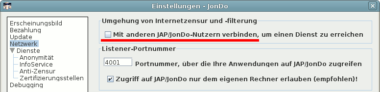 Zensur umgehen